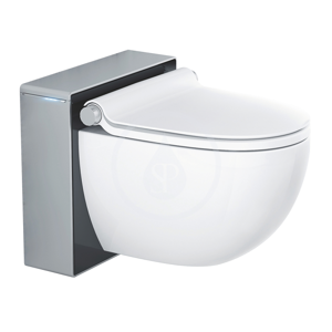 GROHE - Sensia IGS Sprchová závesná toaleta, alpská biela/matný chróm/čierna (39111LK0)