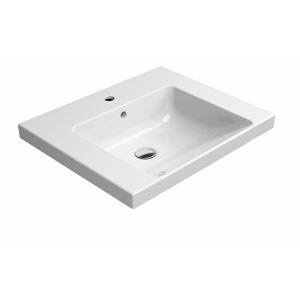 GSI - NORM keramické umývadlo 60x18x50 cm, biela ExtraGlaze 8635111