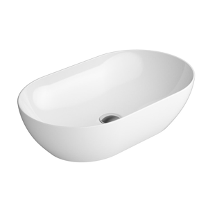 GSI - PURA keramické umývadlo na dosku 60x37 cm, biela ExtraGlaze 883411