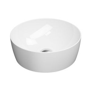 GSI - SAND keramické umývadlo na dosku, priemer 40 cm, biela ExtraGlaze 903911