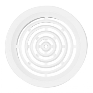 HACO Větrací mřížka kruhová 50 bílá (balení 4ks) HC0413 (HC0413)
