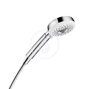 HANSGROHE - Crometta 100 Ručná sprcha Multi, biela/chróm (26823400)