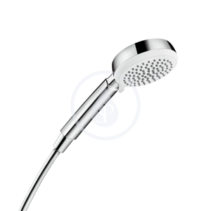 HANSGROHE - Crometta 100 Ručná sprcha Vario EcoSmart 9 l/min, biela/chróm (26827400)