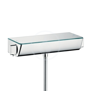 HANSGROHE - Ecostat Select Termostatická sprchová batéria, biela/chróm 13161400