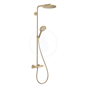 HANSGROHE HANSGROHE - Raindance Select S Sprchový set Showerpipe s termostatom, 3 prúdy, kefovaný bronz 27633140