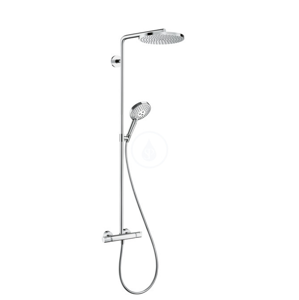HANSGROHE HANSGROHE - Raindance Select S Sprchový set Showerpipe s termostatom, 3 prúdy, chróm 27633000