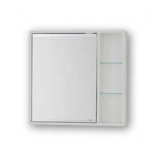 Horní závěsná zrcadlová skříňka SÉVIS - 50 x 58,5 x 14 cm (OLNSEV50)