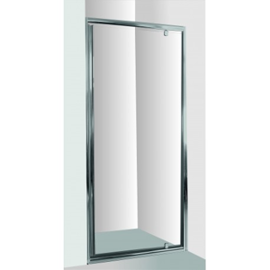 HOPA - Sprchové dvere do niky SMART - alarm - Farba rámu zásteny - Hliník chróm, Rozmer A - 100 cm, Smer zatváranie - Univerzálny Ľavé / Pravé, Výplň - Číre bezpečnostné sklo - 6 mm OLBALA100CCBV