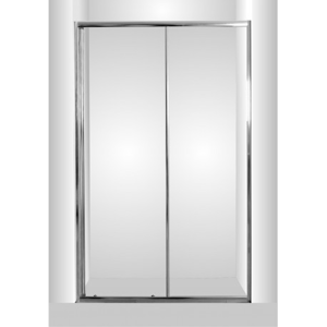 HOPA - Sprchové dvere do niky SMART - SELVA - Farba rámu zásteny - Hliník chróm, Rozmer A - 120 cm, Smer zatváranie - Univerzálny Ľavé / Pravé, Výplň - Číre bezpečnostné sklo - 4/6 mm OLBSEL12CCBV