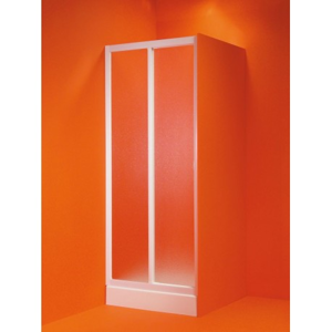 HOPA - Sprchové dveře PORTA - 130 - 140 cm, 185 cm, Univerzální, Plast bílý, 2,2 mm polystyrol (OLBMAE14EX)