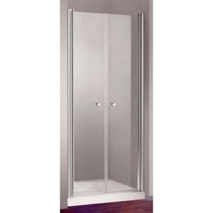 HOPA - Sprchové dveře Vitoria Plus - výška 190 cm - 100 cm, 190 cm, Univerzální, Leštěný hliník, Čiré bezpečnostní sklo - 5 mm (OLBVITOP100CC)