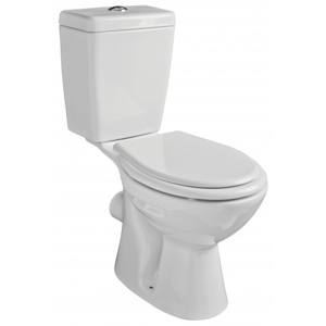 HOPA - WC kombi CARMINA - zadný odpad - WC sedátko - Bez sedátka OLKGCA04KLZ02M