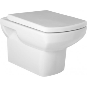 HOPA - Závesné WC NERO - WC sedátko - Sedadlo - SOFT-CLOSE OLKGNE04DAK00 + OLKGYM00DRP24