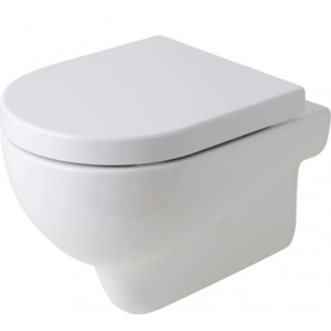 HOPA - Závěsné WC NUVOLA 46x35 cm - Včetně WC desky (KEAZNUWC46+KEAZNUSED46)