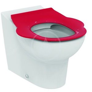 IDEAL STANDARD - Contour 21 WC sedadlo detské 3 – 7 rokov (S3123) bez poklopu, červená (S4542GQ)