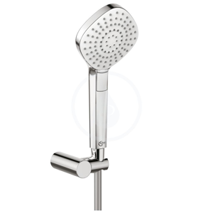 IDEAL STANDARD - IdealRain Evo Set sprchovej hlavice Diamond 115, hadice s ručnou sprchou, 3 prúdy, chróm B2405AA