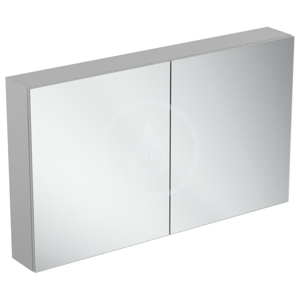 IDEAL STANDARD - Mirror&Light Zrcadlová skříňka 1000x700 mm, hliník (T3592AL)