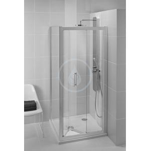 IDEAL STANDARD - Sety Set rohového sprchového koutu a vaničky z litého mramoru, 900x900 mm, Ideal Clean, čiré sklo (Synergy set2)