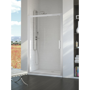 IDEAL STANDARD - Synergy Sprchové dvere posuvné 140 cm, silver bright (lesklá strieborná) (L6395EO)