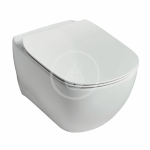 IDEAL STANDARD - Tesi Závesné WC s doskou, AquaBlade, biela T354701
