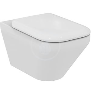 IDEAL STANDARD - Tonic II Závesné WC, 355x560x350 mm, Rimless, s Ideal Plus, biela K3163MA