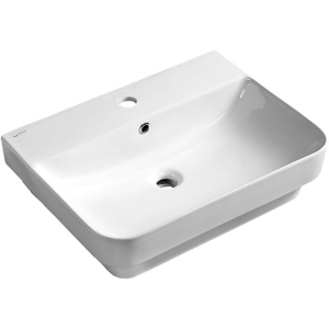 ISVEA - SOTT AQUA keramické umývadlo zápustné, 57x44cm, biela 10SQ50057