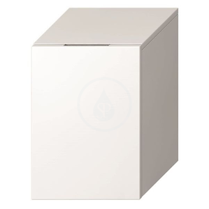 JIKA - Cubito Nízka skrinka, 320x322x472 mm – dvere ľavé, farba biela H43J4201105001