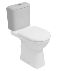 JIKA DEEP bílá WCnádrž s bočním napouštěním 3/8, Dual Flush 8.2761.2.000.241.1 H8276120002411 (H8276120002411)