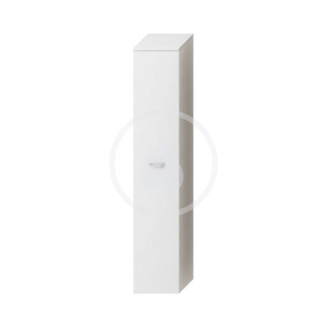 JIKA - Deep Vysoká skrinka závesná, 300 mmx270 mmx1620 mm – skrinka, pravá, korpus biely, dvere biele H4541524345001
