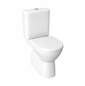 JIKA - Lyra plus WC kombi, spodný odpad, Rimless, biela H8273870002801
