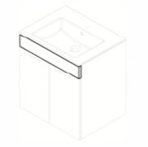 Jika ND přední pevné čelo 527 bílé pro Cube 55 (blenda) (139ZQ40800410F300)