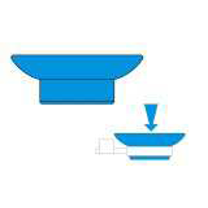 Jika ND skleněná miska k WC soupravě mio/cubito (H3887130000001)