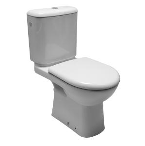 JIKA - Olymp NEW bílý WC kombi zadní rovný - boční napouštění 8.2261.6.000.241.1 (H8226160002411)