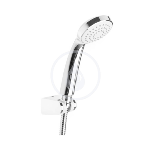 JIKA - Rio Sprchová súprava, chróm – ručná sprcha 1 funkcia, sprchová hadica z nehrdzavejúcej ocele, držiak (H3651R00041001)