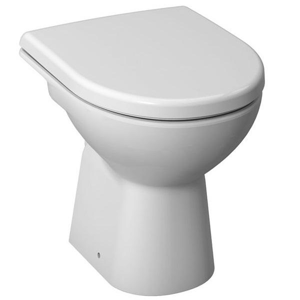 JIKA - WC mísa Lyra Plus s vodorovným odpadem, samostatně stojící klozet 8.2138.6.000.000.1 (H8213860000001)