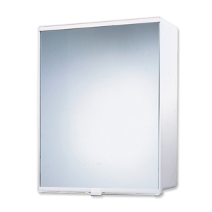 JOKEY Junior 1-dveřová bílá zrcadlová skříňka plastová 188411000-0110 (188411000-0110)