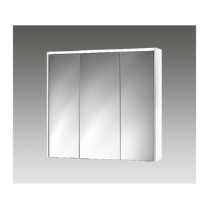 JOKEY KHX 80 dřevěný dekor-bílá zrcadlová skříňka MDF 251013320-0111 (251013320-0111)