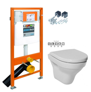 JOMOTech modul pre závesné WC bez sedátka + WC JIKA TIGO + SEDADLO duraplastu 174-91100700-00 TI3