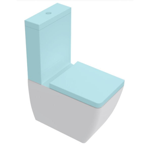 KERASAN - EGO WC kombi mísa 36x43x60cm, spodní/zadní odpad (321701)