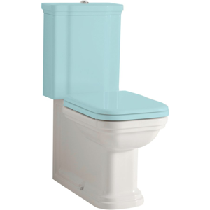 KERASAN - WALDORF WC kombi misa 40x68cm, spodný/zadný odpad, biela 411701