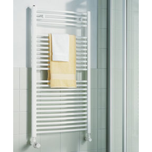 KERMI KERMI - LR0100800502XXK / B-20 R, koupelnový radiátor zahnutý 800x500mm, bílá