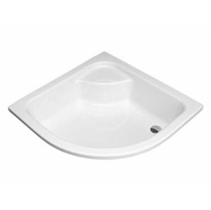 KOLO - Hluboké vaničky Hlboká sprchová vanička akrylátová, štvrťkruh 900x900 mm, biela XBN0390000