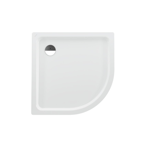 Laufen - Platina Sprchová vanička čtvrtkruh, 1000 x 1000 mm, Sprchová vanička štvrťkruh, 1000 mm x 1000 mm – s protihlukovými podložkami, biela (H2150190000401)