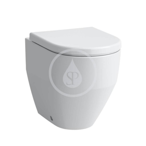 Laufen - Pro Stojacie WC, 530 mm x 360 mm, rimless, biela (H8229560000001)