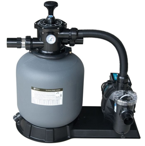 Lorema - Kompletná piesková filtrácia s čerpadlom, max.11,1m3/h., 6 cestný ventil 300061