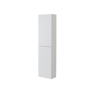 MEREO - Aira, kúpeľňová skrinka 157 cm vysoká, ľavé otváranie, biela CN714L