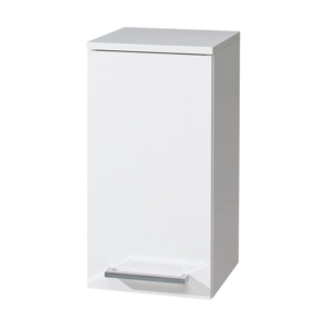 MEREO - Bino kúpeľňová skrinka horná 63 cm, pravá, biela CN666
