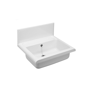 MEREO - Umývadlo Compact plastové, biele (PR7183C (60009010006))