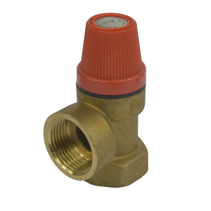 MEREO - Pojišťovací ventil pro bojler s pevně nastaveným tlakem, 10 bar, 1/2" (PR2413E)
