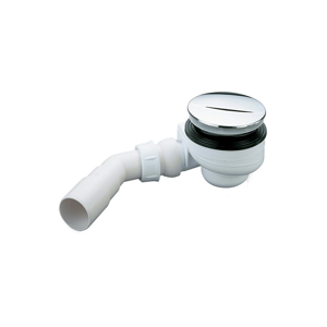 MEREO - Sifon pro sprchové vaničky Turboflow 1, Ø 90 mm, bílá (PR6041C (0205240))